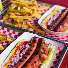 Mini Beef Hot Dog & Fries